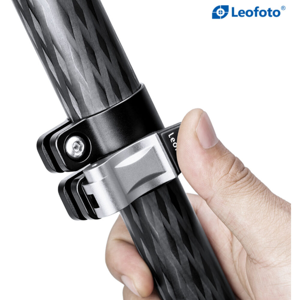 Leofoto LVM-324C Tripod close-up van snelklem/beenverstelling met rubber grip