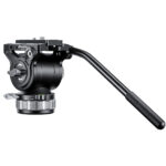 Leofoto LVM-324C Tripod opstelling met videocamera op statief voor video-opnames