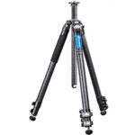 Leofoto LV-323C Tripod compleet uitgeklapt statief met middenszuil