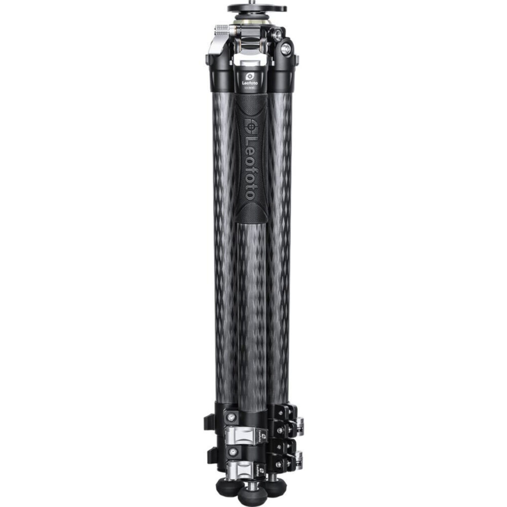 Leofoto LV-323C Tripod close-up van carbon statiefpoten en buisstructuur