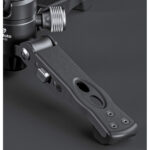 Leofoto MV-324C Monopod complete videorig met camera en smartphonehouder op BV-10 kop en VD-03 ministatief