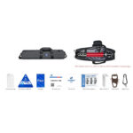 Leofoto LA-284C Tripod leveringsomvang met transporttas, snelkoppelplaat en accessoires