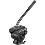 Leofoto LVM-323C Tripod productoverzicht van de BV-15 videokop vanuit meerdere hoeken