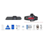 Leofoto LA-324C Tripod leveringsomvang met accessoires en onderdelenoverzicht