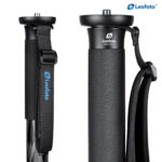 Leofoto MPQ-325C Monopod detail van antislip handgreep met draaglus