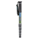 Leofoto MPQ-325C Monopod olijfgroen carbon eenbeinstatief volledig uitgeschoven