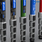 Leofoto MPQ-325C Monopod close-up van waterdichte klemmen en pootsecties