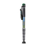Leofoto MPQ-325C Monopod olijfgroen carbon eenbeenstatief met polsriem en draaivergrendelingen