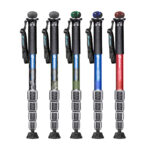 Leofoto MPQ-325C Monopod overzicht van kleurvarianten van de MPQ-325C serie