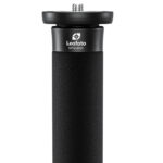 Leofoto MPQ-405C Monopod detail van de bovenste sectie met Leofoto-kop