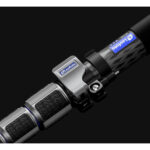 Leofoto MPC-326C Monopod close-up van klemhendel op de bovenste vergrendeling