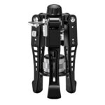 Leofoto MF-324C Monopod VD-04 basis ingeklapt met driepootvoet en scharnierpunten