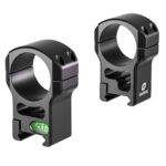 Leofoto SR-3036 Montageringen set van twee 30mm ringen met geïntegreerde waterpas