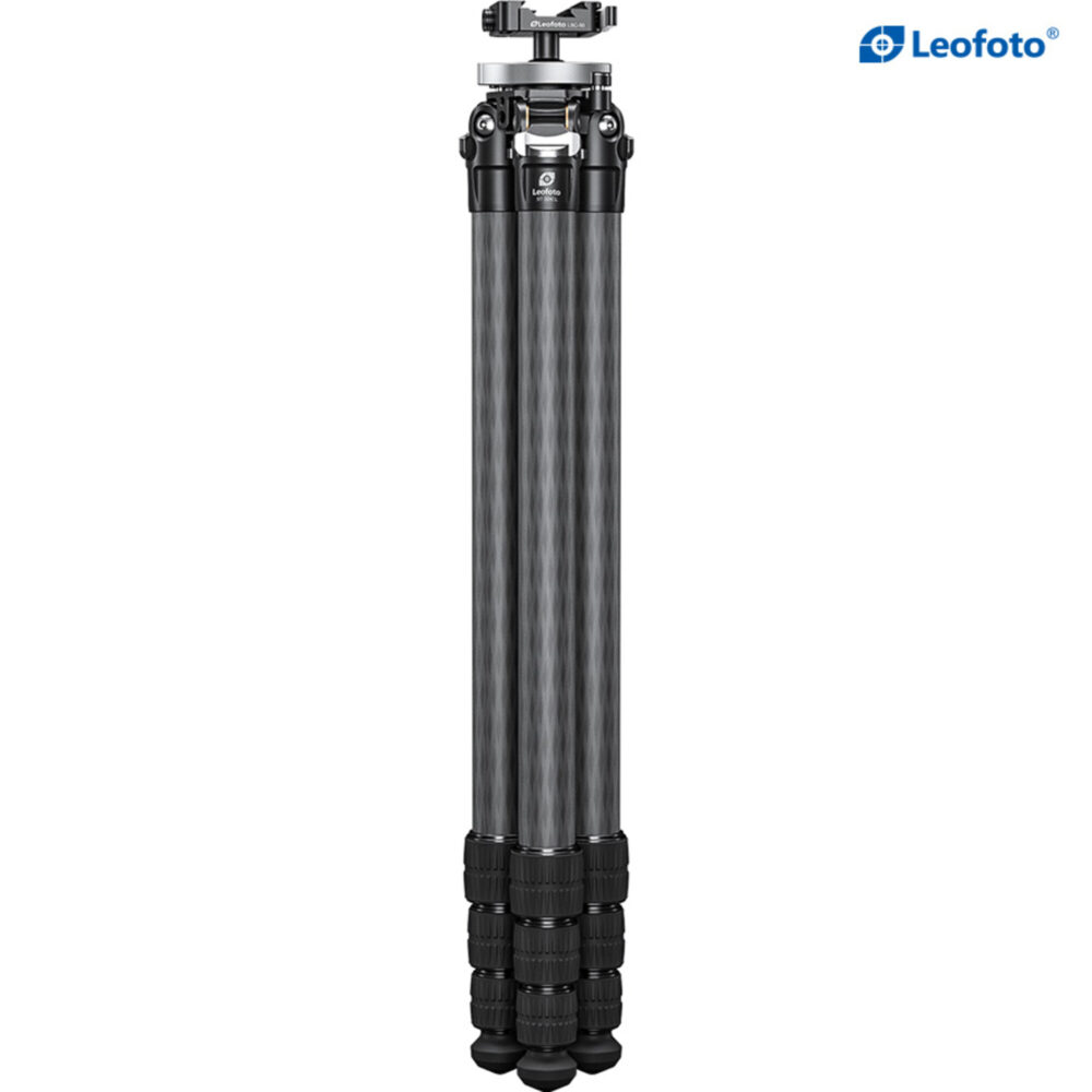 Leofoto ST-324CL Carbon Statief ingeklapt met compact pakformaat