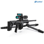 Leofoto ST-324C Tripod geweeropstelling laag bij de grond als schietsteun