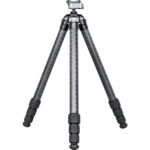 Leofoto SA-404CL Tripod volledig uitgeklapt carbon statief met draai-vergrendelingen