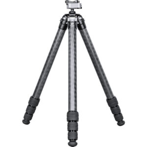 Leofoto SA-404CL Tripod volledig uitgeklapt carbon statief met draai-vergrendelingen