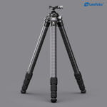 Leofoto SK-324C Tripod productfoto van statief volledig uitgeklapt op neutrale achtergrond