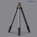 Leofoto SK-324CL Tripod productfoto van statief uitgeklapt op neutrale achtergrond