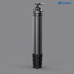 Leofoto SK-324CL Tripod detail van carbon pootsegmenten met twist-lock vergrendeling