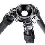 Leofoto SO-362C Geweerstatief bovenaanzicht van 75mm bowl/montageplatform