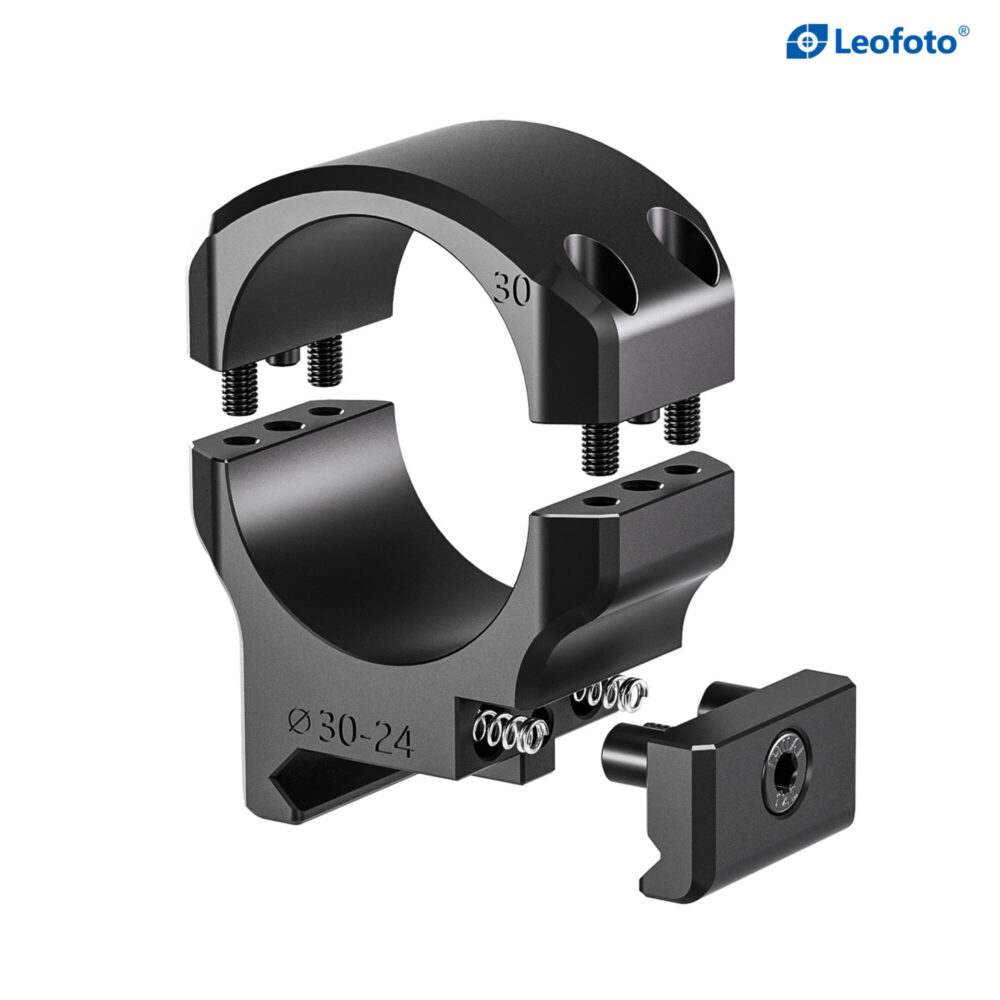 Leofoto SR-3024 Montageringen open ring met bovenkap en bevestigingsschroeven