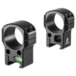 Leofoto SR-3032 Montageringen set van twee 30mm ringen met geïntegreerde waterpas