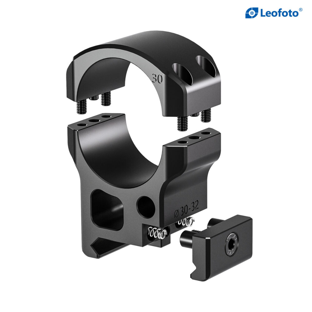 Leofoto SR-3032 Montageringen open ring met bovenkap en bevestigingsschroeven
