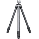 Leofoto SA-403C Tripod volledig uitgeklapt carbon statief op neutrale achtergrond