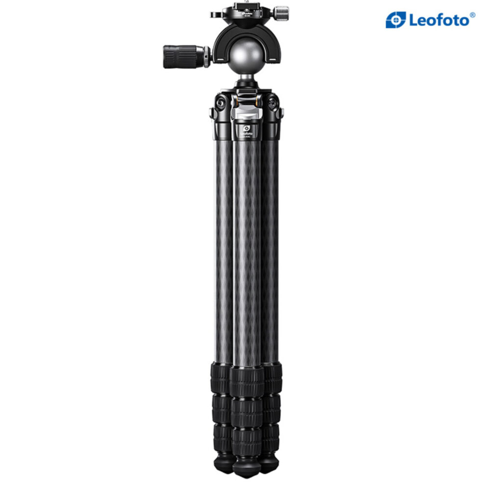 Leofoto SA-404C Tripod ingeklapt carbon statief voor compact transport