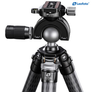 Leofoto SA-364C Tripod close-up van MH-50 balhoofd op statief met Arca-klem