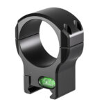 Leofoto SR-3432 Montageringen enkele 34mm ring met geïntegreerde waterpas in close-up