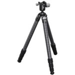 Leofoto SA-324C tripod volledig uitgeklapt carbon statief met MG-40 kop