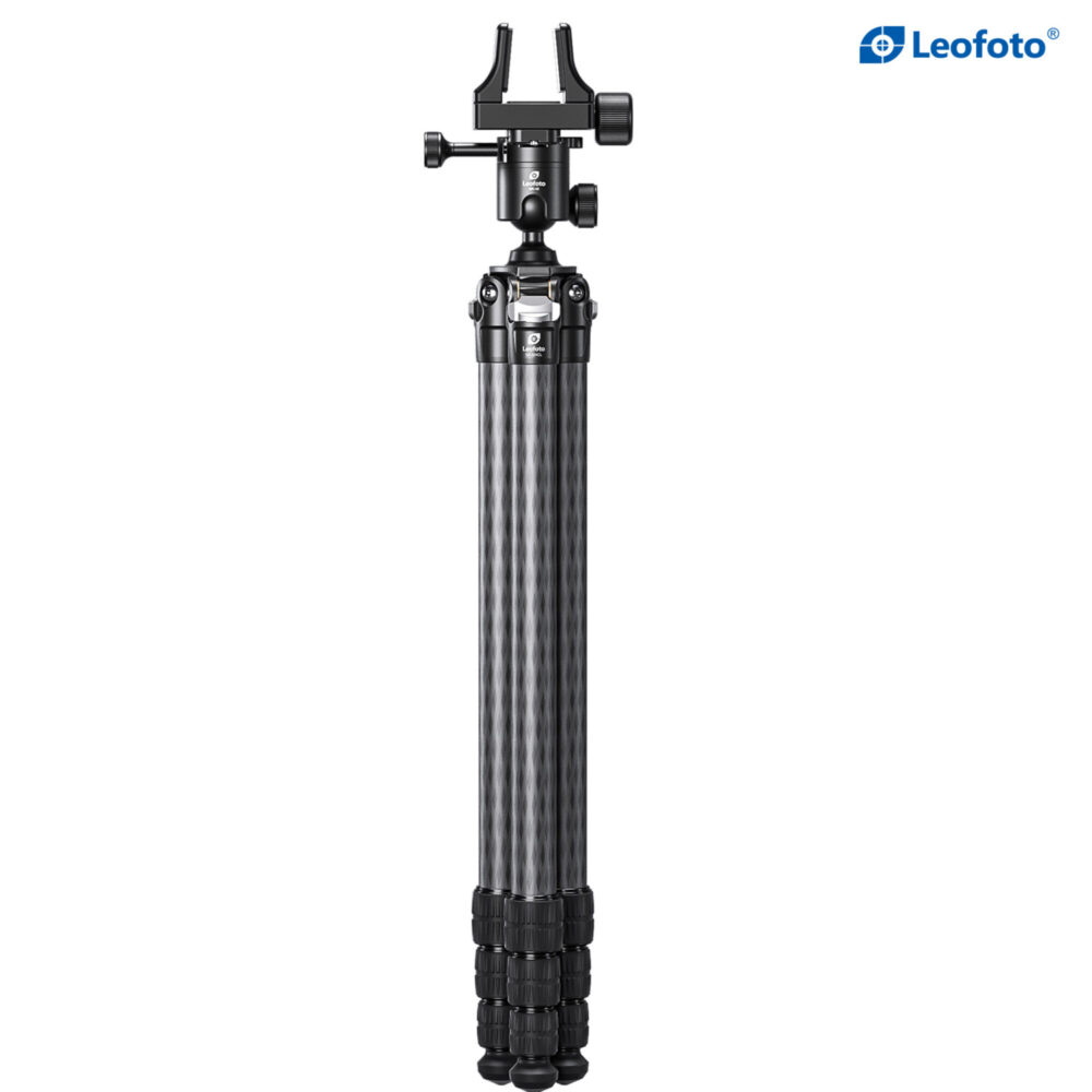 Leofoto SA-324CL Carbon Tripod ingeklapt statief in compact transportformaat