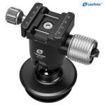 Leofoto MAB-75G Geweerhouder bovenaanzicht van Arca/Picatinny LSC-50 klem