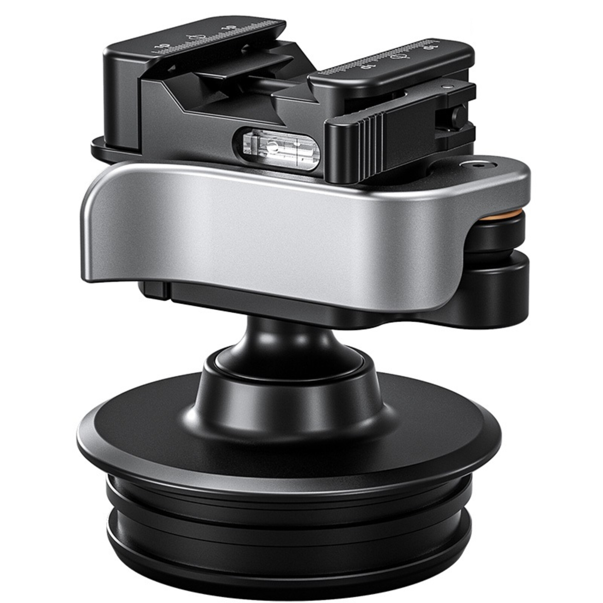 Leofoto MAB-75 Geweerhouder close-up op 75 mm montageplaat met Arca/Picatinny klem