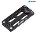 Leofoto GSP-80 Adaptersrail onderzijde met Arca-Swiss profiel en Leofoto-logo