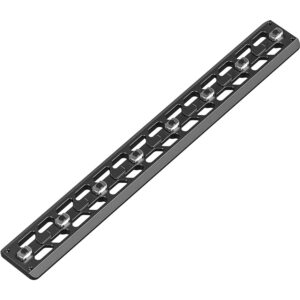 Leofoto GSP-300 Adaptersrail productfoto van 300mm rail in schuin vooraanzicht